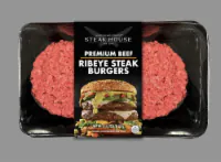 American BBQ Company® Steak House Premium Beef Ribeye Steak Burgers 21.32oz
