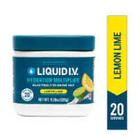 Liquid I.V.® Hydration Multiplier® Lemon Lime Electrolyte Drink Mix Multiserve Tub 11.28 oz