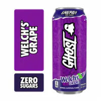 Ghost Zero Sugar Welch's Grape Energy Drink Can 16 fl oz