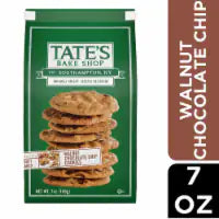 Tate's Bake Shop Walnut Chocolate Chip Cookies 7 oz