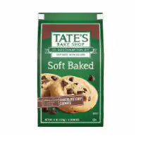 Tate's Bake Shop Soft Baked Cookies Chocolate Chip 8 oz