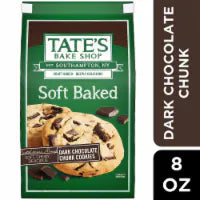 Tate's Bake Shop Soft Baked Cookies Dark Chocolate Chunk 8 oz