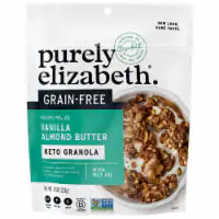 Purely Elizabeth Vanilla Almond Butter Grain Free Keto Granola 8 oz