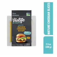 Violife Just like Mature Cheddar Slices, Dairy-Free Vegan 7.05 oz