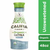 Califia Farms Dairy Free Organic Original Oat Milk 48 fl oz