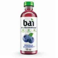 Bai Brasilia Blueberry Water Beverage Bottle 18 fl oz