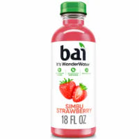 Bai Simbu Strawberry Antioxidant Infused Water Beverage Bottle 18 fl oz