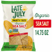 Late July® Sea Salt Organic Tortilla Chips 14.75 oz
