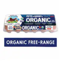 Pete & Gerry's Organic Free Range Large Eggs 12 ct