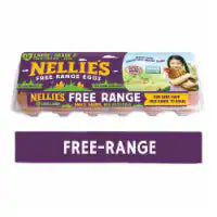 Nellie's Free Range Eggs Large 12 ct