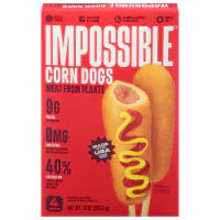 Impossible™ Meat From Plants Corn Dogs 4 ct / 2.5 oz