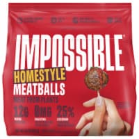 Impossible® Plant-Based Frozen Homestyle Meatballs 14 oz