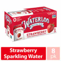 Waterloo Strawberry Sparkling Water 8 pk / 12 fl oz
