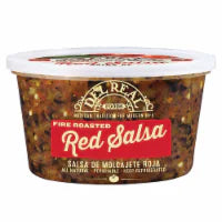 Del Real Foods Fire Roasted Red Salsa 15 oz