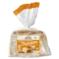 Del Real® Foods Chicken Tamales in Red Sauce 6 Count
