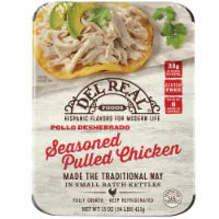 Del Real Foods Seasoned Pulled Chicken
