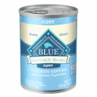Blue Buffalo Homestyle Recipe Chicken Dinner with Garden Vegetables Wet Puppy Food 12.5 oz