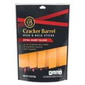 Cracker Barrel Extra Sharp Cheddar Cheese Sticks 10 ct / 0.75 oz