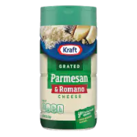 Kraft Grated Parmesan & Romano Cheese Shaker Bottle 8 oz
