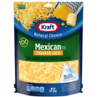 Kraft Mexican Style Four Cheese Finely Shredded Natural Cheese 8 oz