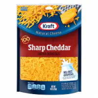 Kraft Sharp Cheddar Shredded Cheese 8 OZ (226g)