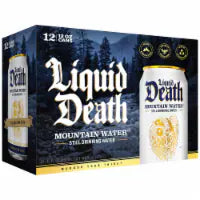 Liquid Death Mountain Water™ Still Drinking Water Cans 12 pk / 12 fl oz