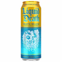 Liquid Death Death Island Tropical Flavored Black Tea Single Can 19.2 fl oz