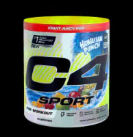 C4® Sport Hawaiian Punch Fruit Juicy Red Pre-Workout Powder 8.9 oz
