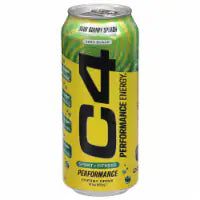 C4 Performance Energy® Sour Gummy Splash Carbonated Energy Drink Can 16 fl oz