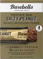 Barebells Salty Peanut Protein Bar 4 ct