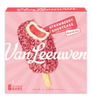 Van Leeuwen® Strawberry Shortcake French Ice Cream Bar  6 ct / 3 fl oz
