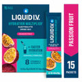 Liquid I.V. Hydration Multiplier Electrolytes Passion Fruit Drink Mix Packets 15 count