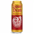 Liquid Death, Rest in Peach Iced Tea, Peach Flavored Back Tea 1 ct / 19.2 fl oz