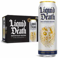 Liquid Death Mountain Water 8 pk/19.2 fl oz