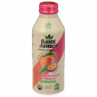 Saint James® Organic Passion Fruit & Peach Green Tea 16 fl oz