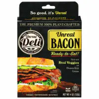 Unreal Deli® Ready to Eat Unreal Bacon 4 oz