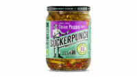Suckerpunch™ Fiery Heat Three Pepper Pickle Chips 24 fl oz