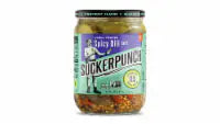 Suckerpunch® Arbol Pepper Spicy Dill Pickle Chips 24 fl oz