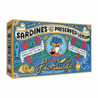 Fishwife Tinned Seafood Co Sardines with Preserved Lemon 4.2 oz