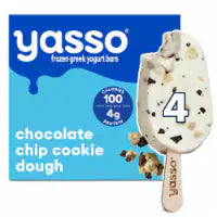 Yasso Frozen Greek Yogurt Bars Chocolate Chip Cookie Dough Bars 4 Bars