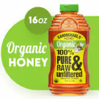 Carmichael’s Honey™ Organic Raw & Unfiltered Honey 16oz