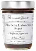 Bonnie's Jams Blueberry Habanero Pepper Conserve 9 oz