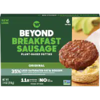 Beyond Meat Original Plant Based Breakfast Sausage Patties 6 ct / 7.4 oz