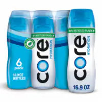Core Hydration Perfectly Balanced Bottled Water 6 pk / 16.9 fl oz