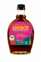 SAPJACK Organic Grade A Amber Vermont Maple Syrup 12 fl oz