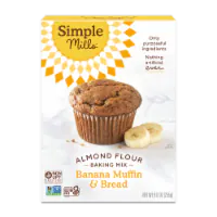Simple Mills® Almond Flour Baking Mix Banana Muffin & Bread 9.0 oz