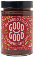 Good Good® No Added Sugar Strawberry Jam 12 oz