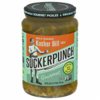 Suckerpunch™ Bold Burger Kosher Dill Chips 24 fl oz