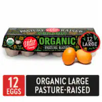 Vital Farms® Pasture-Raised Large Brown Grade-A Organic Eggs 12 ct