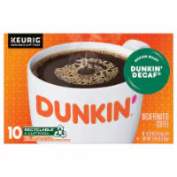 Dunkin'® Decaf Medium Roast K-Cup Coffee Pods 10ct